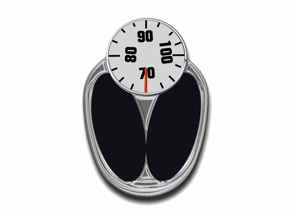 ダイエットで体重が減り方をグラフで見るとどうなる？